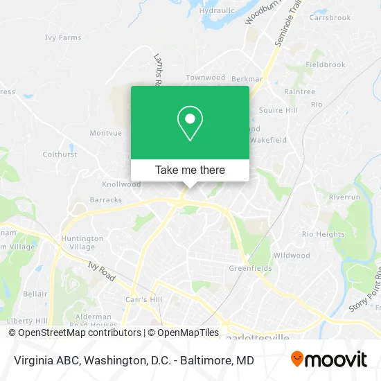 Virginia ABC map