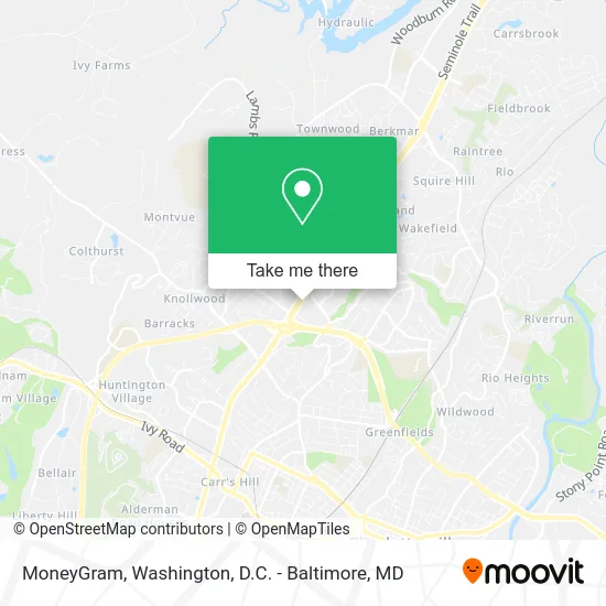 MoneyGram map