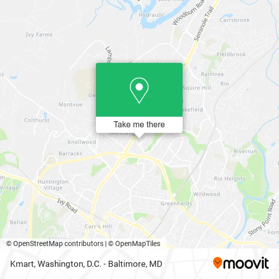 Kmart map