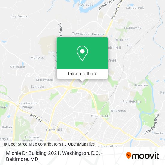 Mapa de Michie Dr Building 2021
