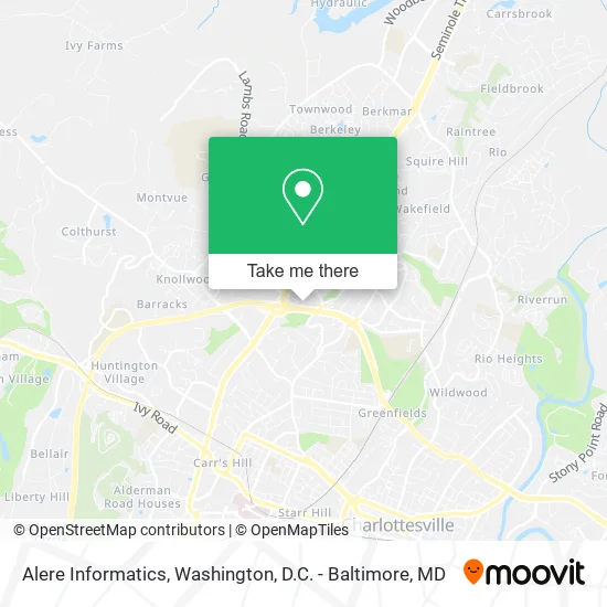 Alere Informatics map