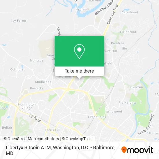 Libertyx Bitcoin ATM map