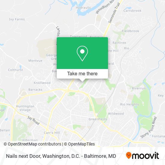 Nails next Door map