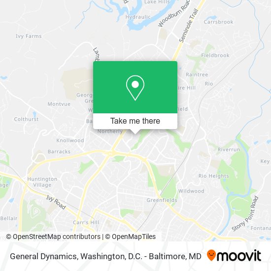 General Dynamics map