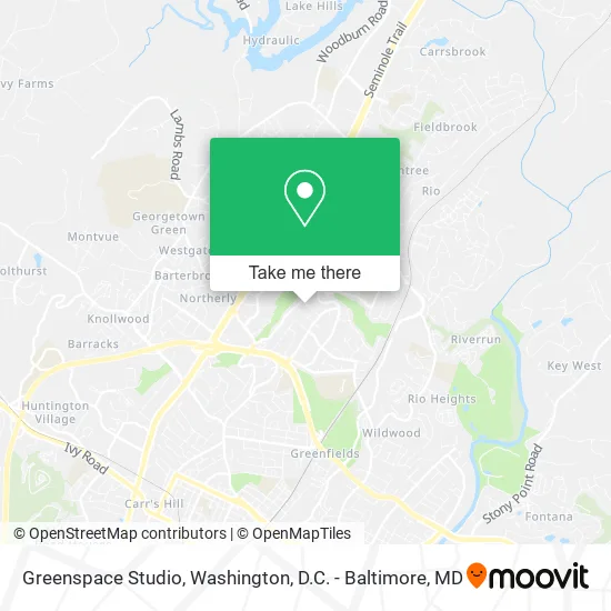 Greenspace Studio map