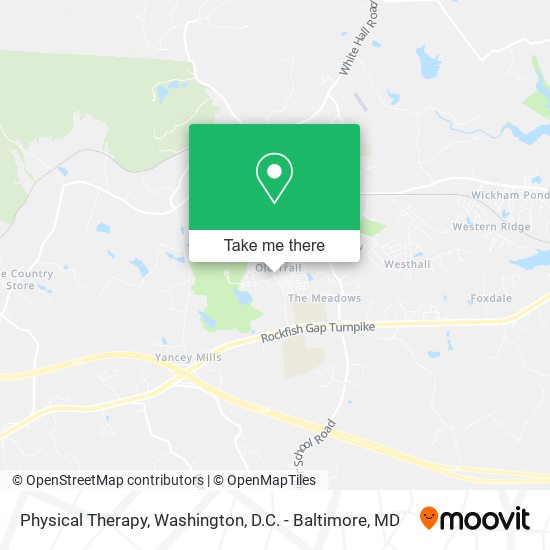 Physical Therapy map