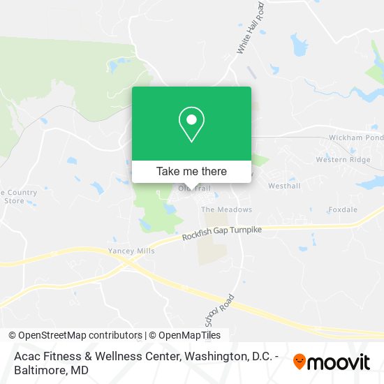 Acac Fitness & Wellness Center map