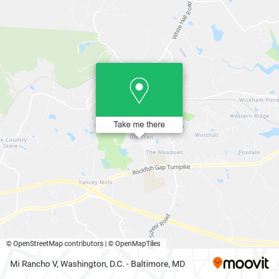 Mi Rancho V map