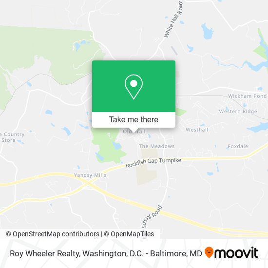 Mapa de Roy Wheeler Realty