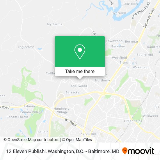Mapa de 12 Eleven Publishi