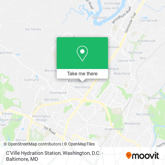 Mapa de C'Ville Hydration Station