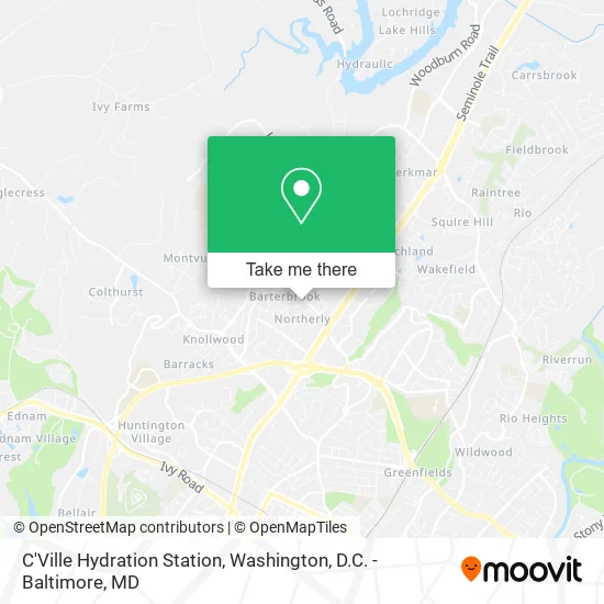Mapa de C'Ville Hydration Station