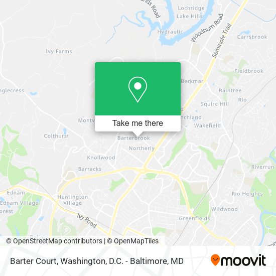 Barter Court map