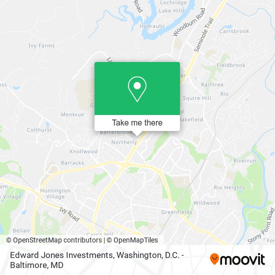 Edward Jones Investments map