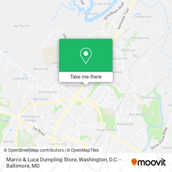 Marco & Luca Dumpling Store map