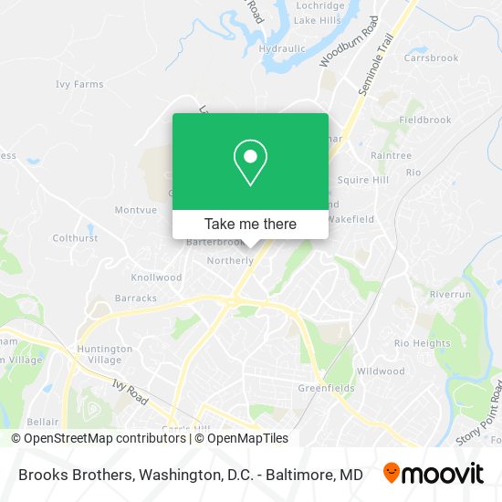 Brooks Brothers map