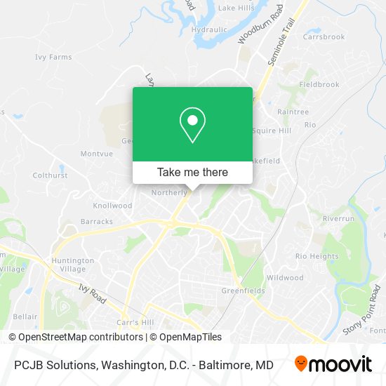 PCJB Solutions map