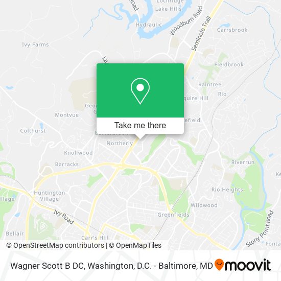 Mapa de Wagner Scott B DC