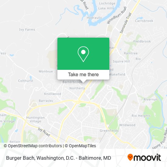 Burger Bach map
