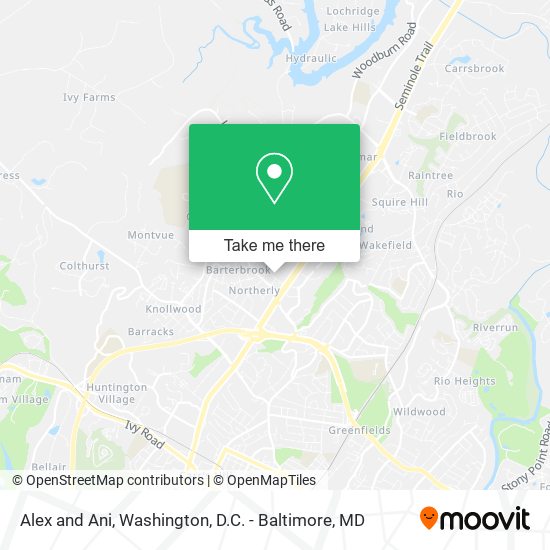Alex and Ani map