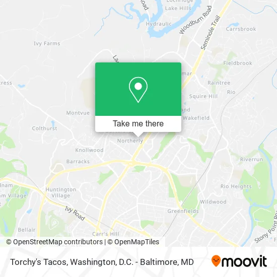 Mapa de Torchy's Tacos
