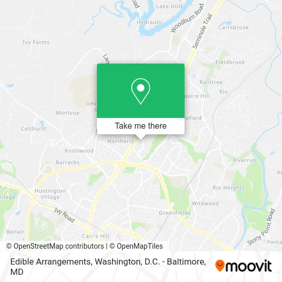 Edible Arrangements map