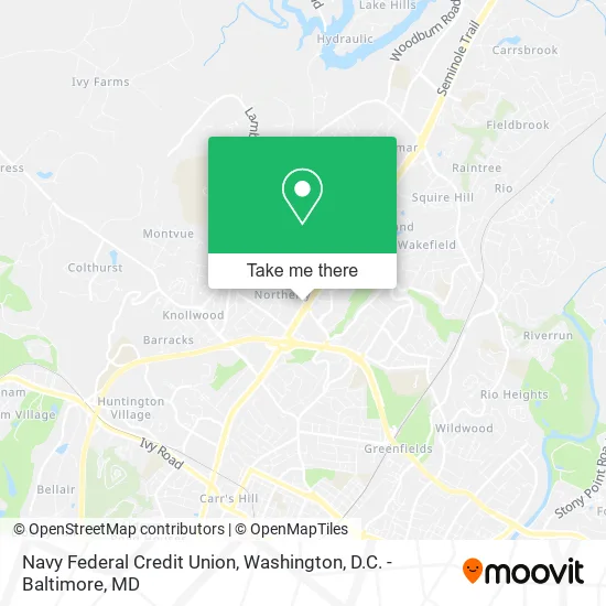 Navy Federal Credit Union map