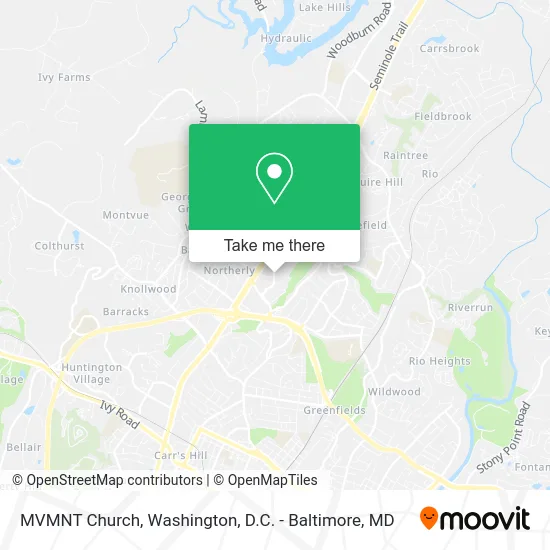 MVMNT Church map