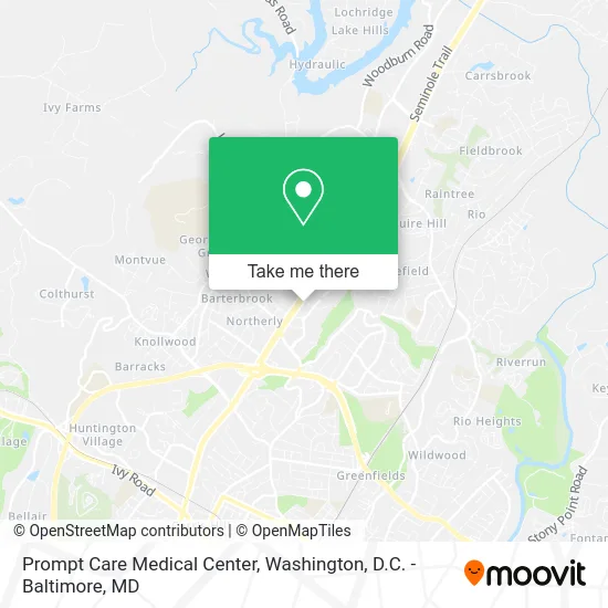Prompt Care Medical Center map