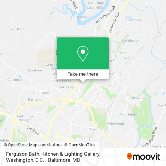 Ferguson Bath, Kitchen & Lighting Gallery map