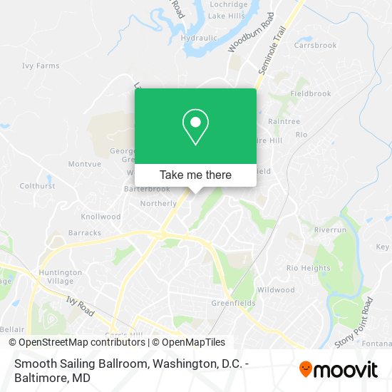 Smooth Sailing Ballroom map