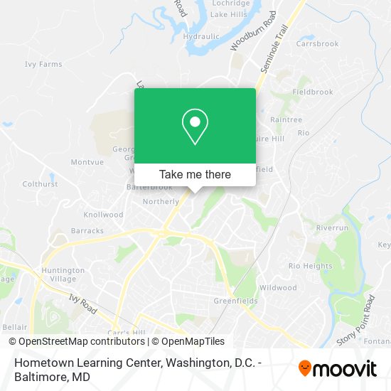 Mapa de Hometown Learning Center