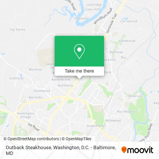 Outback Steakhouse map