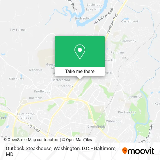 Outback Steakhouse map