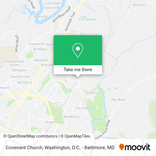 Covenant Church map