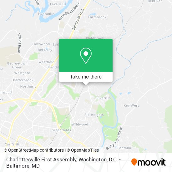 Charlottesville First Assembly map