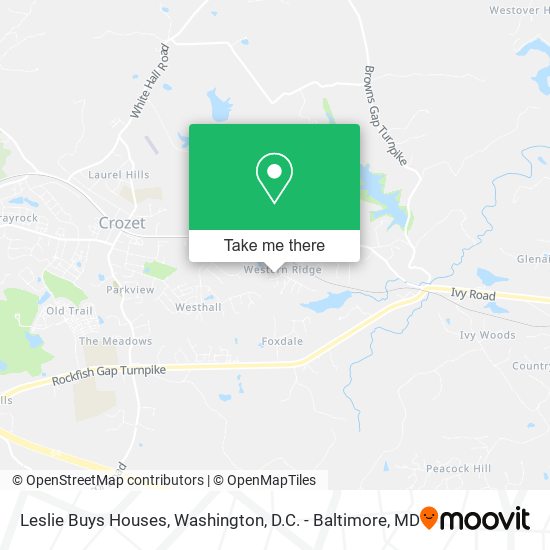 Leslie Buys Houses map