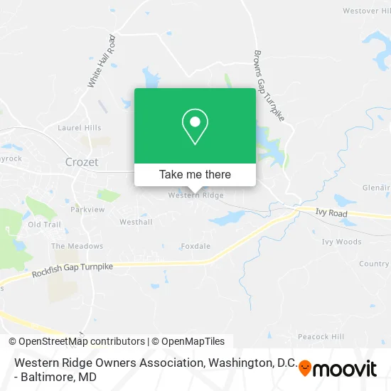 Mapa de Western Ridge Owners Association