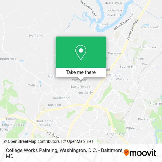 College Works Painting map