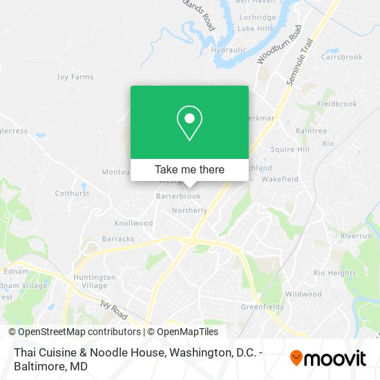 Mapa de Thai Cuisine & Noodle House