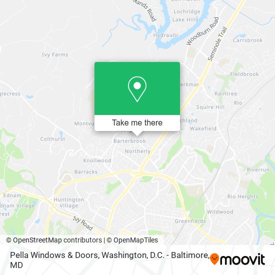 Pella Windows & Doors map