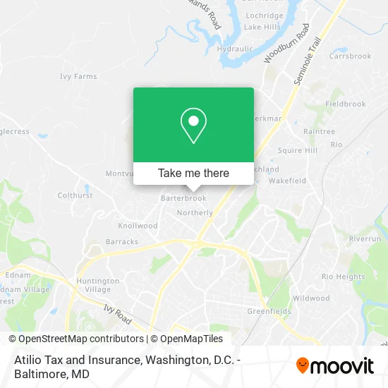 Atilio Tax and Insurance map
