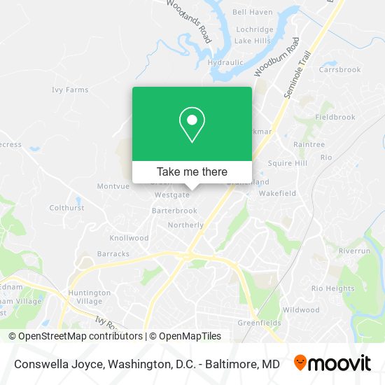 Mapa de Conswella Joyce