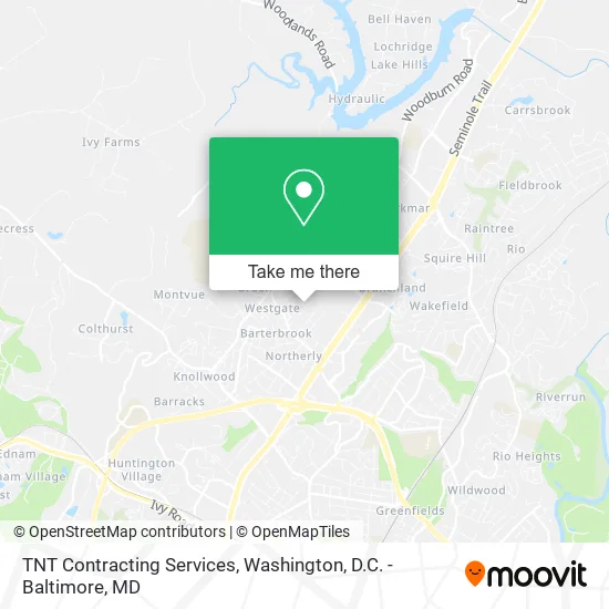 TNT Contracting Services map