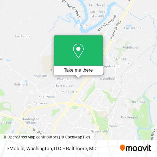 T-Mobile map