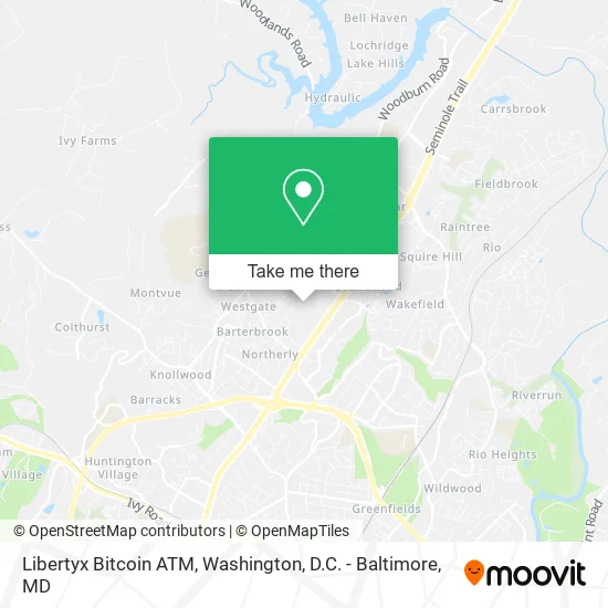 Libertyx Bitcoin ATM map