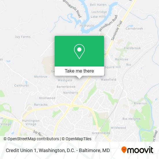 Credit Union 1 map