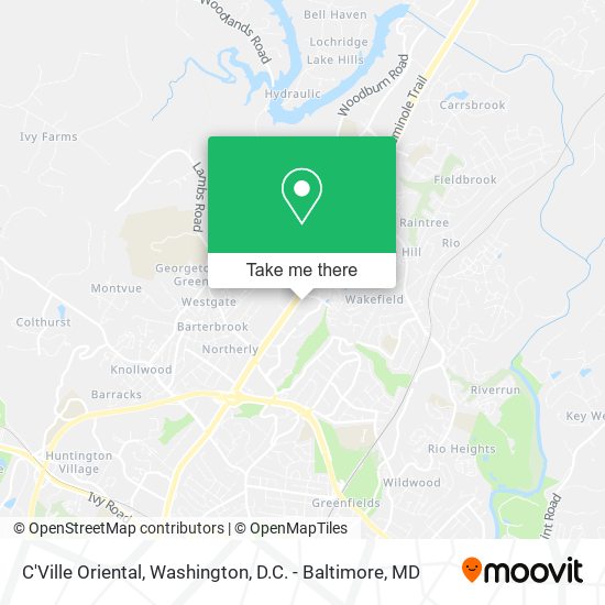 C'Ville Oriental map