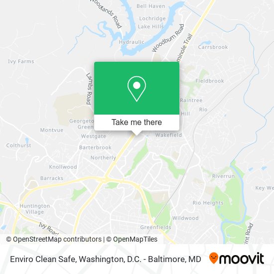 Enviro Clean Safe map