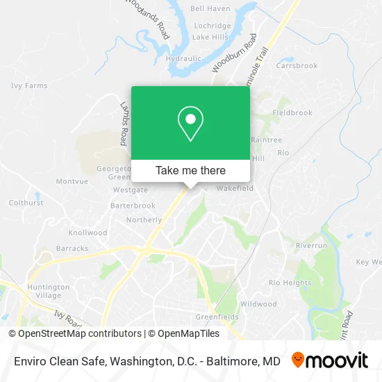 Mapa de Enviro Clean Safe